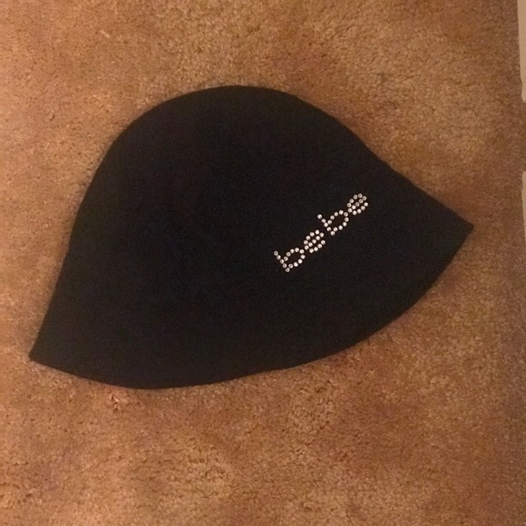 Bebe Logo Rhinestone hat - Picture 3 of 7